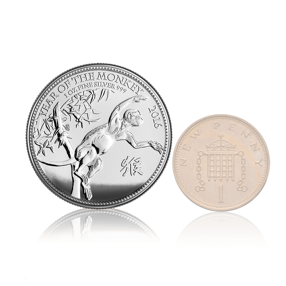 1oz Silver Royal Mint Lunar Series Year Of The Monkey (2016) 5